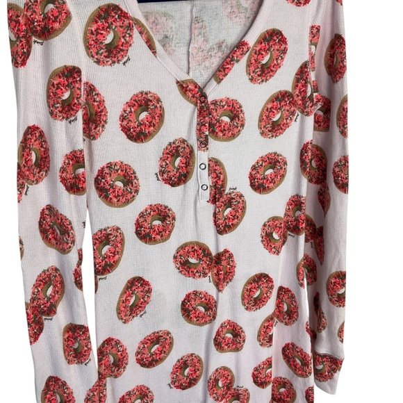 Victoria's Secret Pink Donut Thermal Onesie - Picture 4 of 9